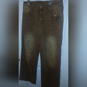 Cute Stylish Brown Denim Jeans From Amazon Worn ONCE!!